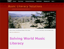 Tablet Screenshot of musicliteracysolutions.com